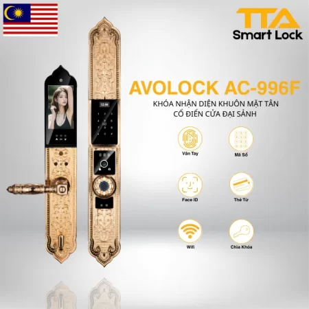 Khóa cửa vân tay tân cổ Avolock AC-997F
