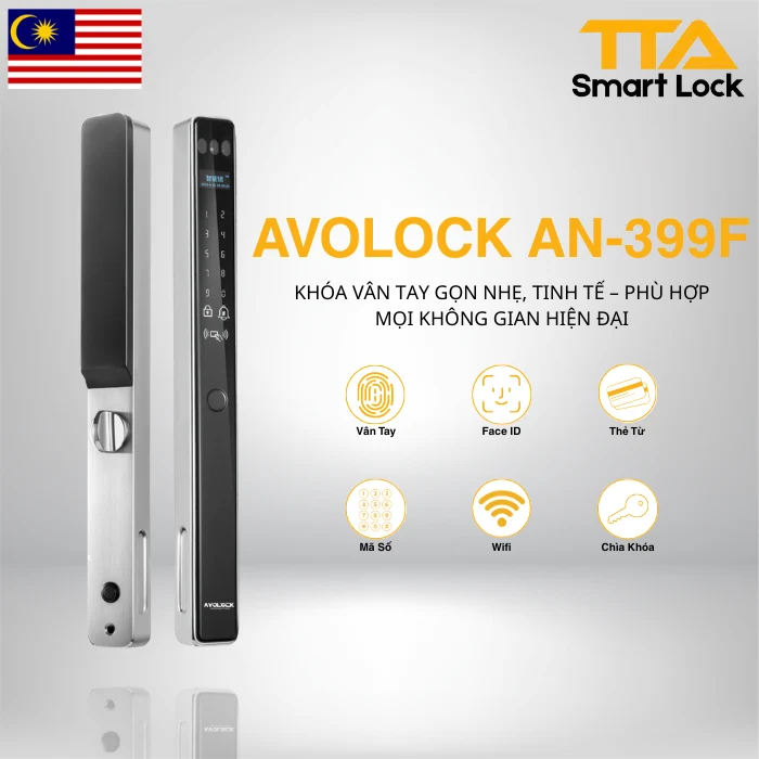 Khóa cửa thông minh Avolock AN 399F