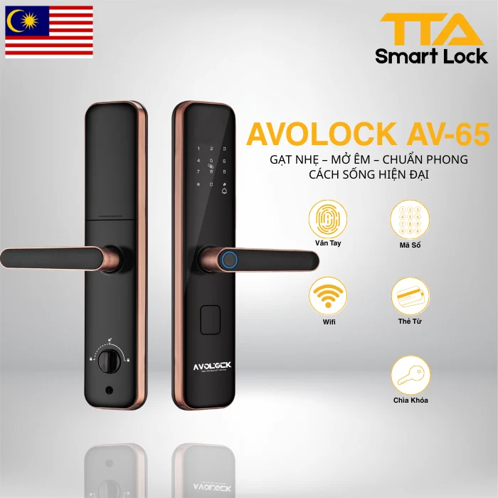 Khóa vân tay Avolock AV 65