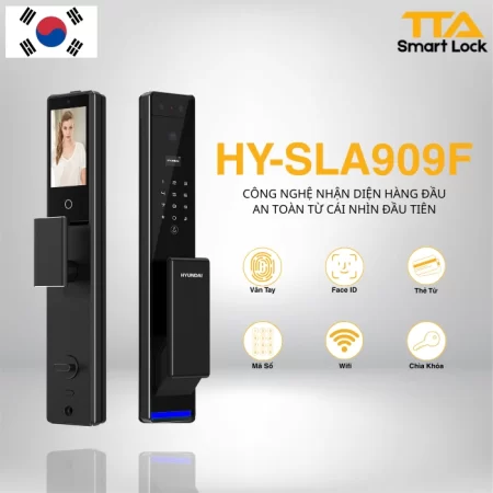 Khóa cửa đại sảnh Hyundai HY-SLA909F-BL