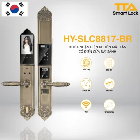 Khóa cửa đại sảnh Hyundai HY-SLC8817-Br