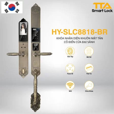 Khóa cửa đại sảnh Hyundai HY-SLC8818-Br