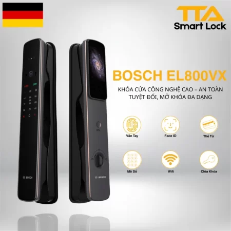 Khóa vân tay cao cấp Bosch EL800VX EU