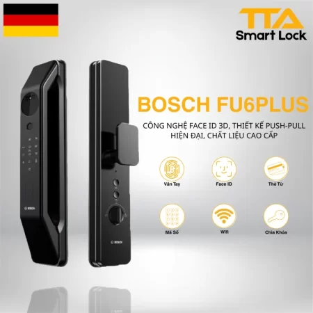 Khóa nhận diện Khuôn mặt Bosch FU6 Plus