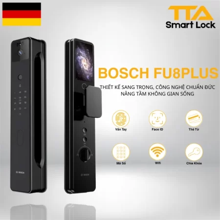 Khóa nhận diện Khuôn mặt Bosch FU8 Plus