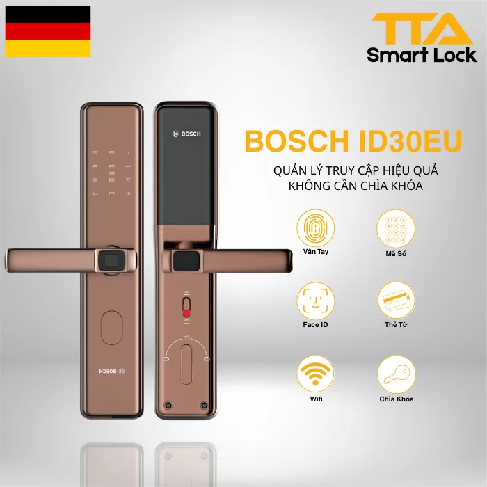 Khóa vân tay Bosch ID30 EU