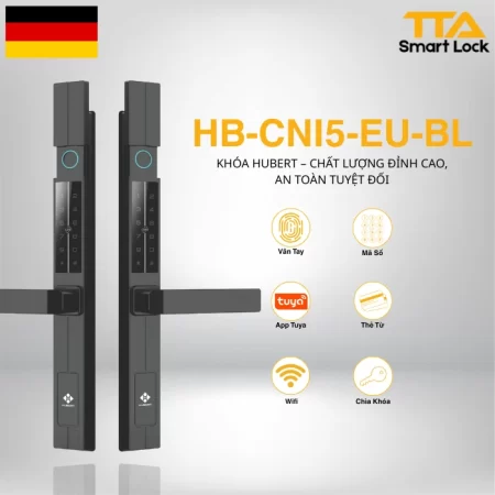 Khóa điện tử cửa nhôm Hubert HB-CNI5-EU