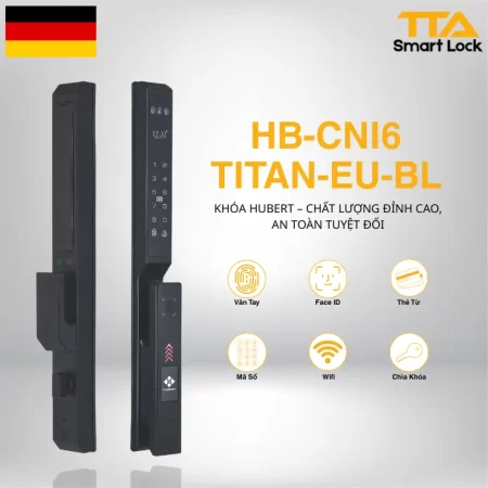 Khóa điện tử cửa nhôm Hubert HB-CNI6-EU