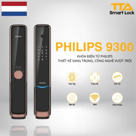 Khóa vân tay Philips 9300