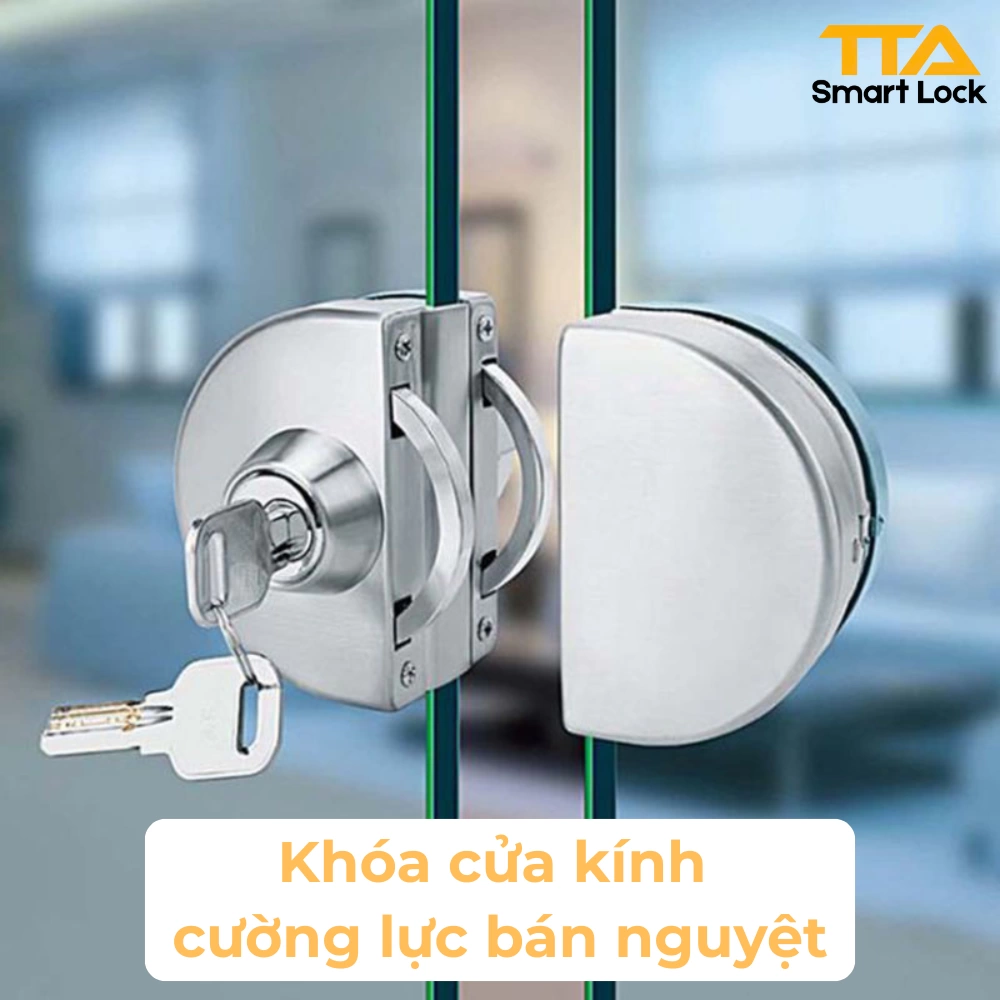 Bí Kíp Chọn Khóa Cửa Kính Cường Lực An Toàn – Đẹp – Bền