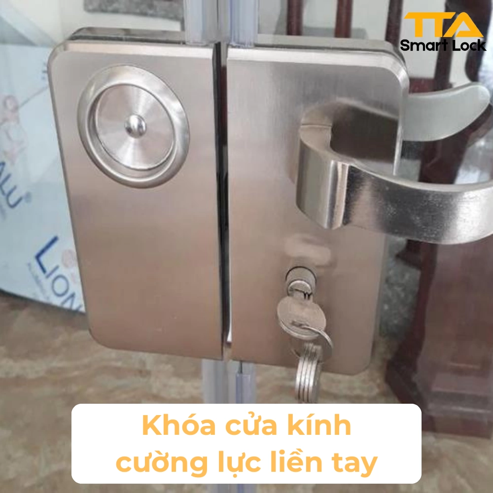 Bí Kíp Chọn Khóa Cửa Kính Cường Lực An Toàn – Đẹp – Bền
