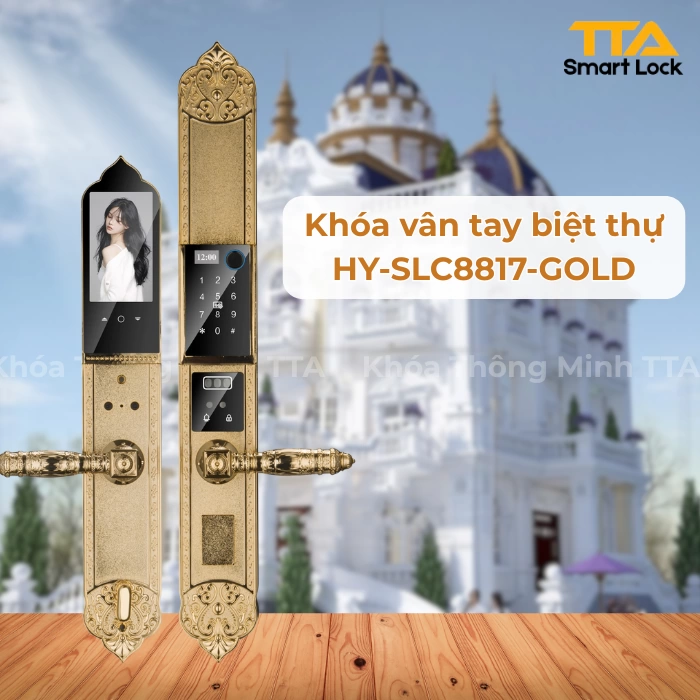 Bí quyết chọn khóa cửa vân tay biệt thự sang trọng