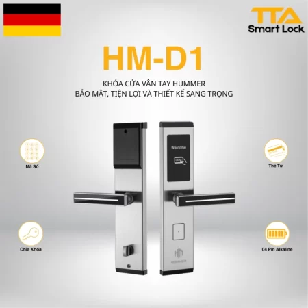 Khóa thẻ từ khách sạn HUMMER HM-D1