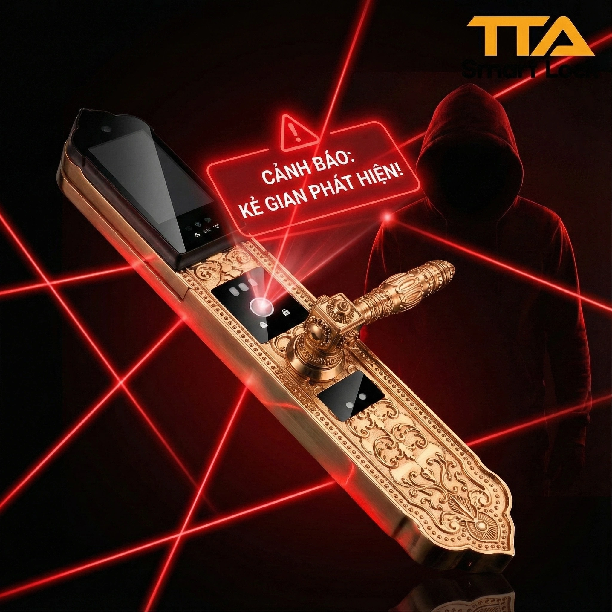 Khóa Vân Tay Biệt Thự Cao Cấp – Bí Quyết Chọn Khóa Vân Tay Biệt Thự