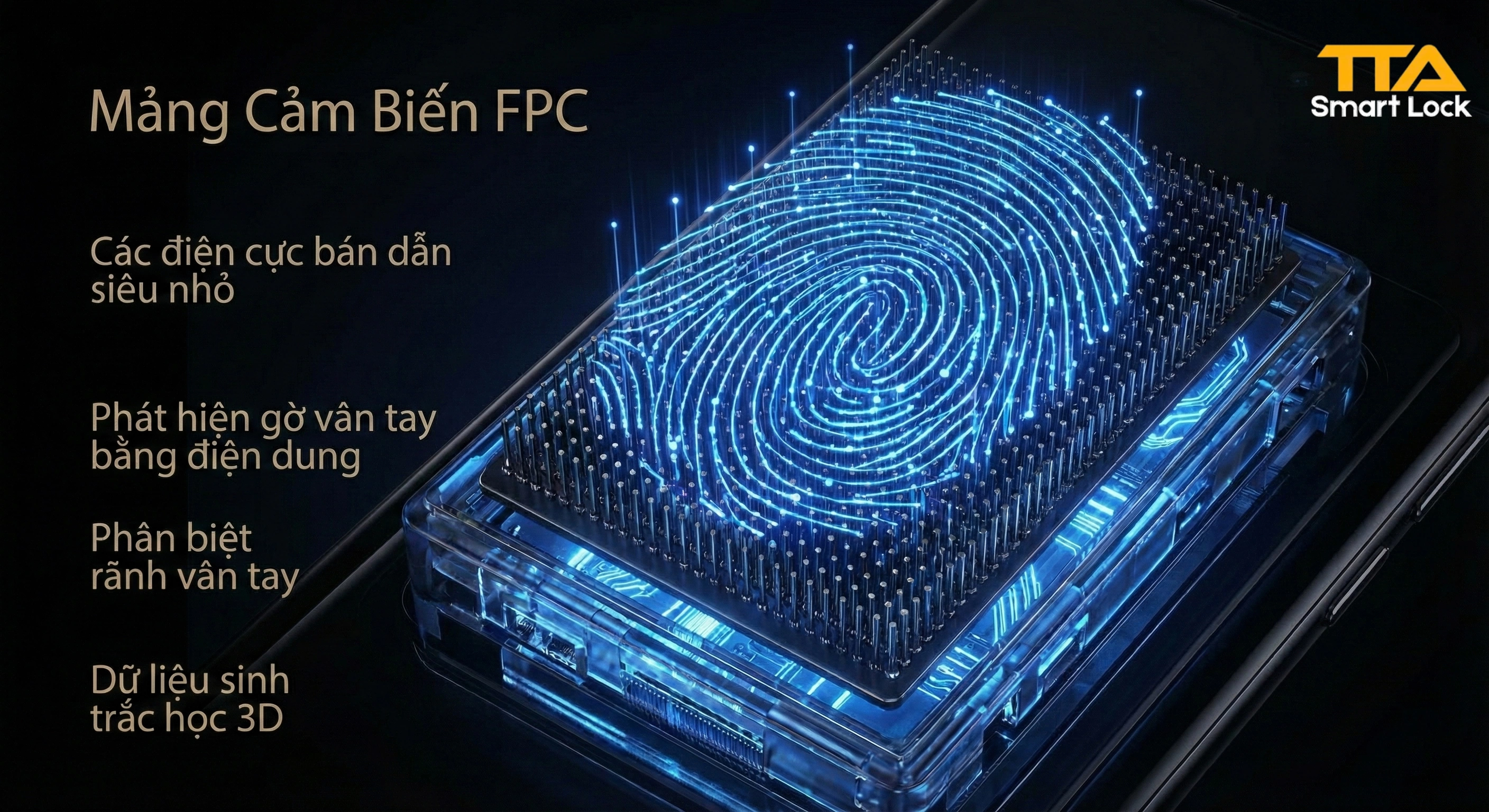 Công nghệ cảm biến vân tay bán dẫn FPC là gì?