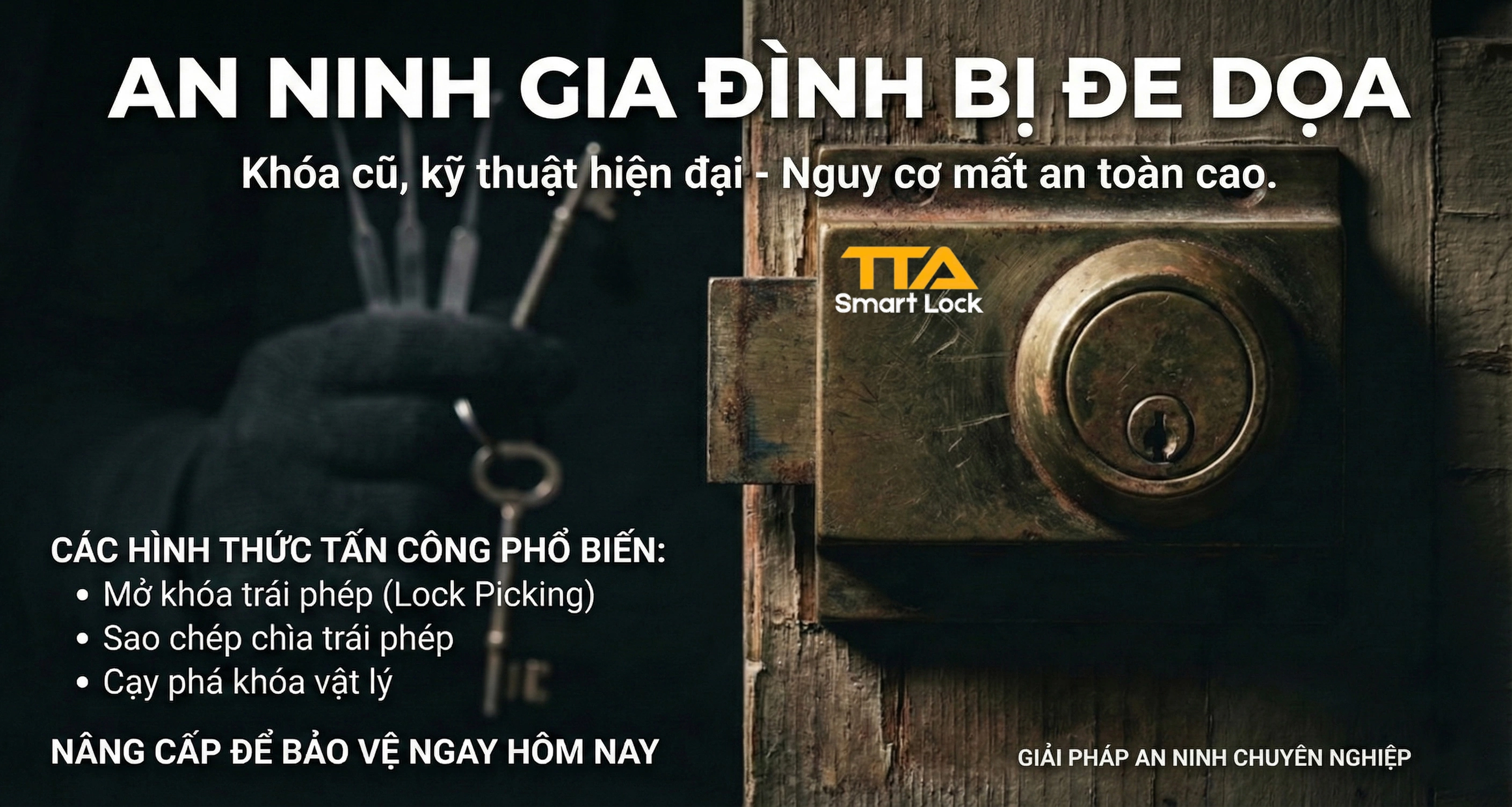 Khóa Cửa Vân Tay Có An Toàn Hơn Khóa Cơ Truyền Thống Không?