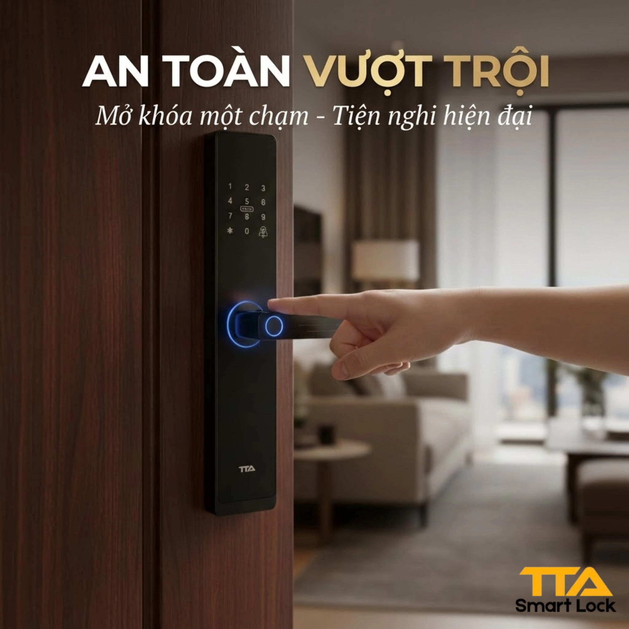 Khóa Vân Tay Cửa Gỗ – Những Lưu Ý Quan Trọng Trước Khi Mua Bạn Không Nên Bỏ Qua