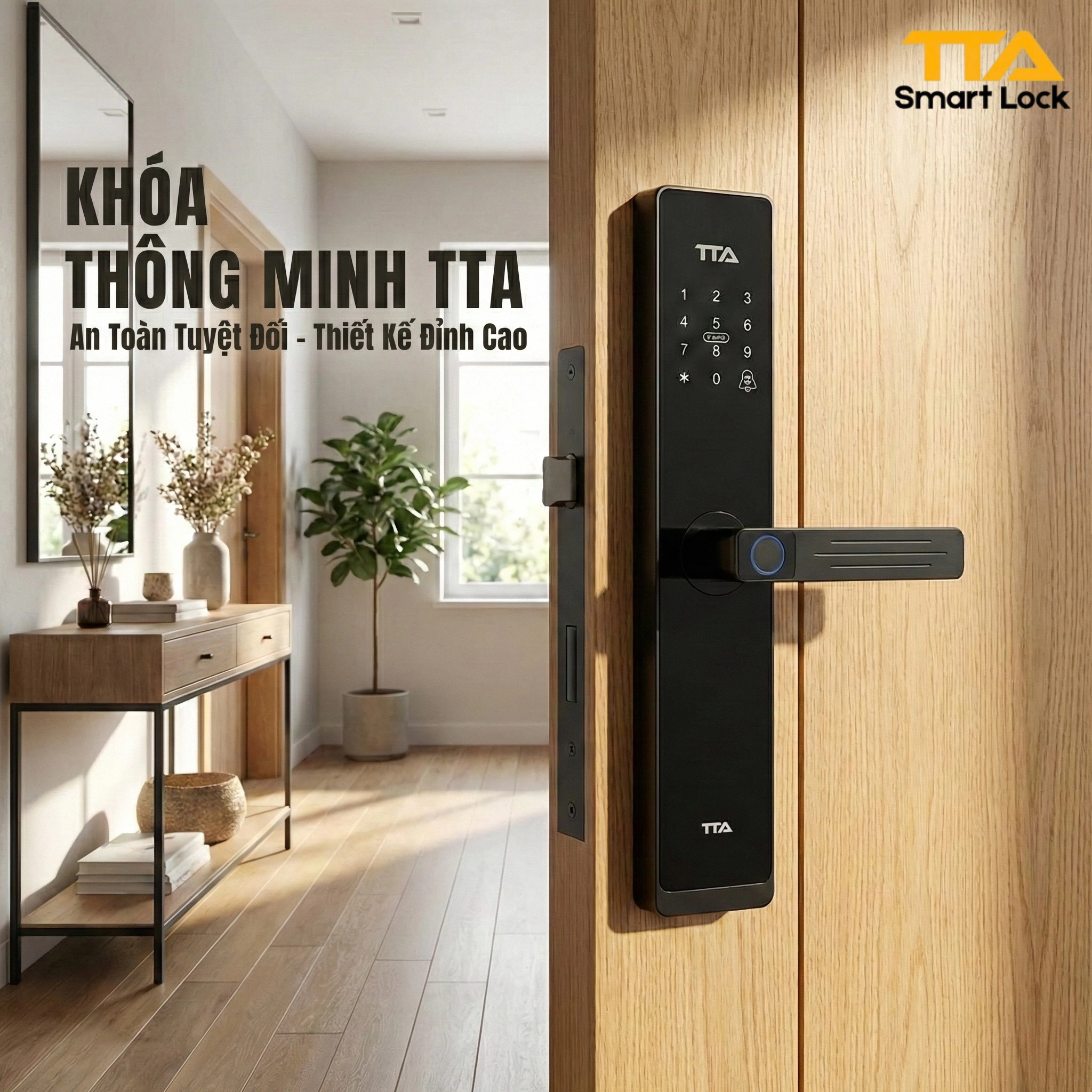 Khóa Vân Tay Cửa Gỗ – Những Lưu Ý Quan Trọng Trước Khi Mua Bạn Không Nên Bỏ Qua