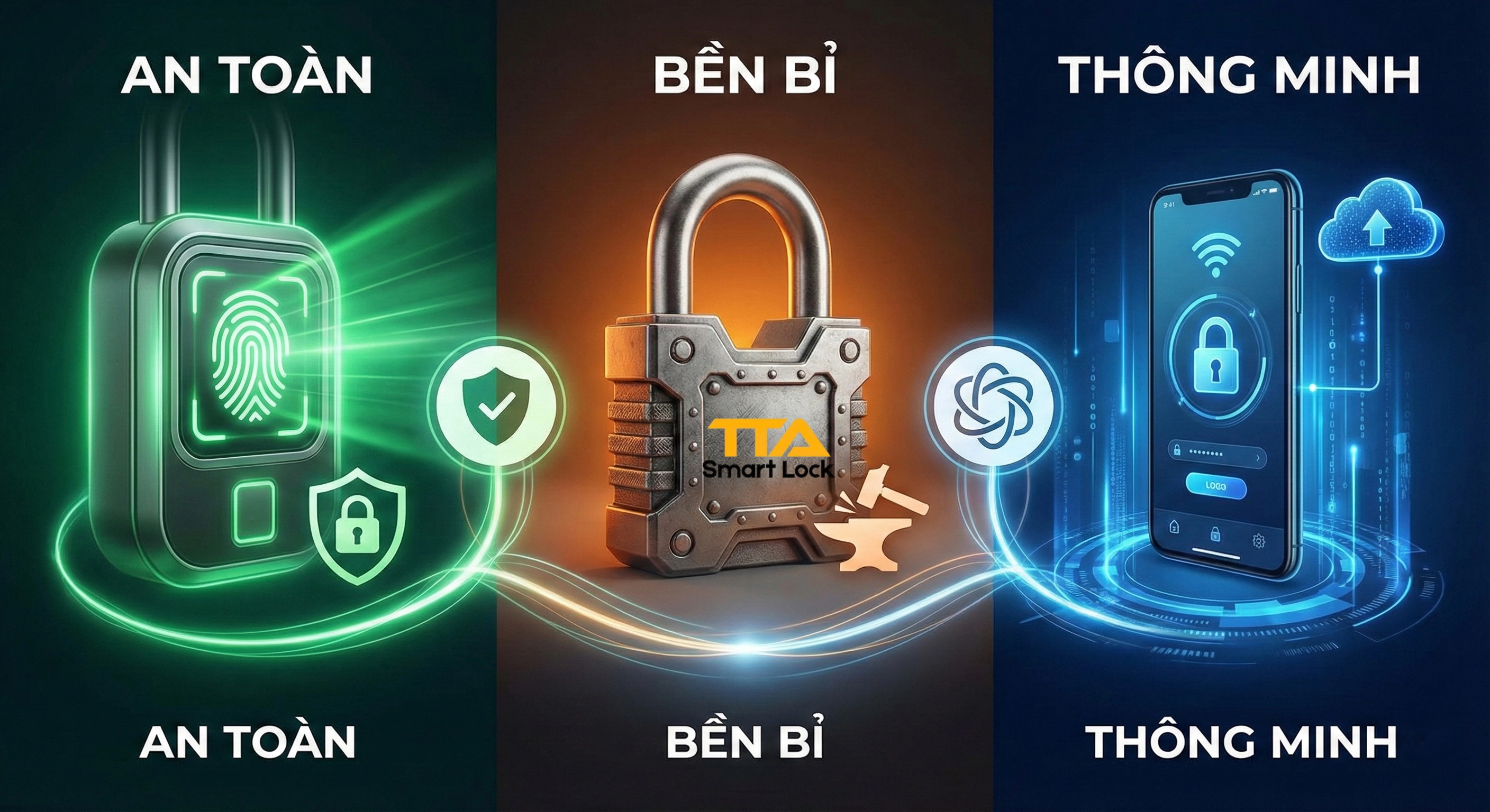 Khóa vân tay hãng nào tốt? Top 5 mẫu khóa vân tay bán chạy nhất tại TTA