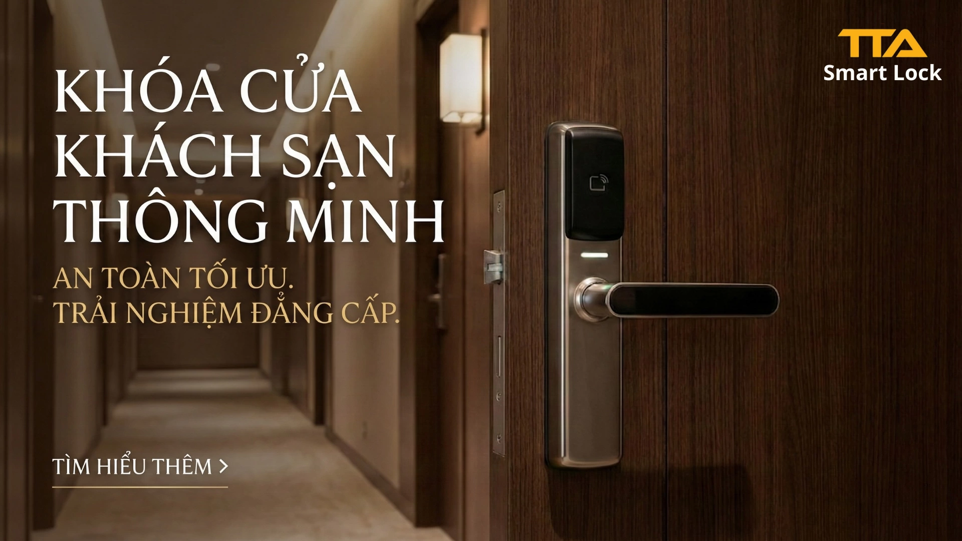 Khóa Khách Sạn Cao Cấp – An Toàn & Dễ Quản Lý