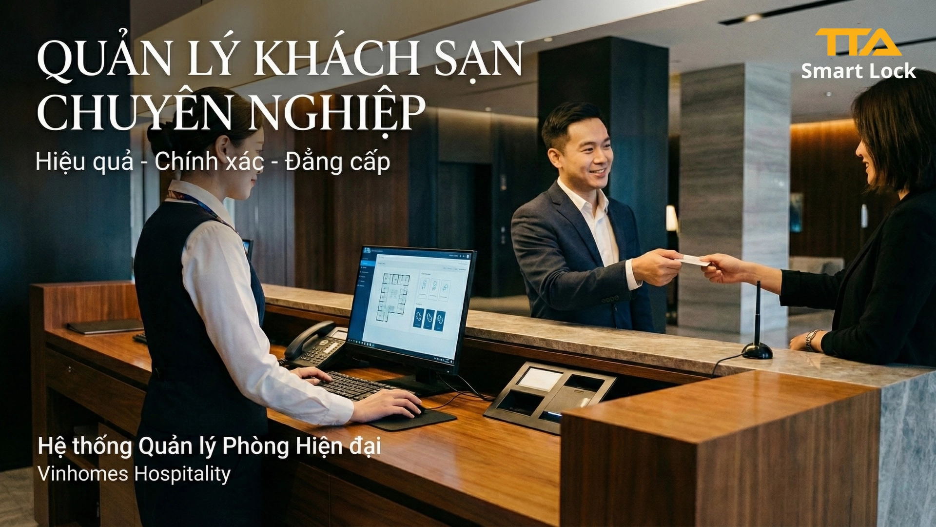 Khóa Khách Sạn Cao Cấp – An Toàn & Dễ Quản Lý