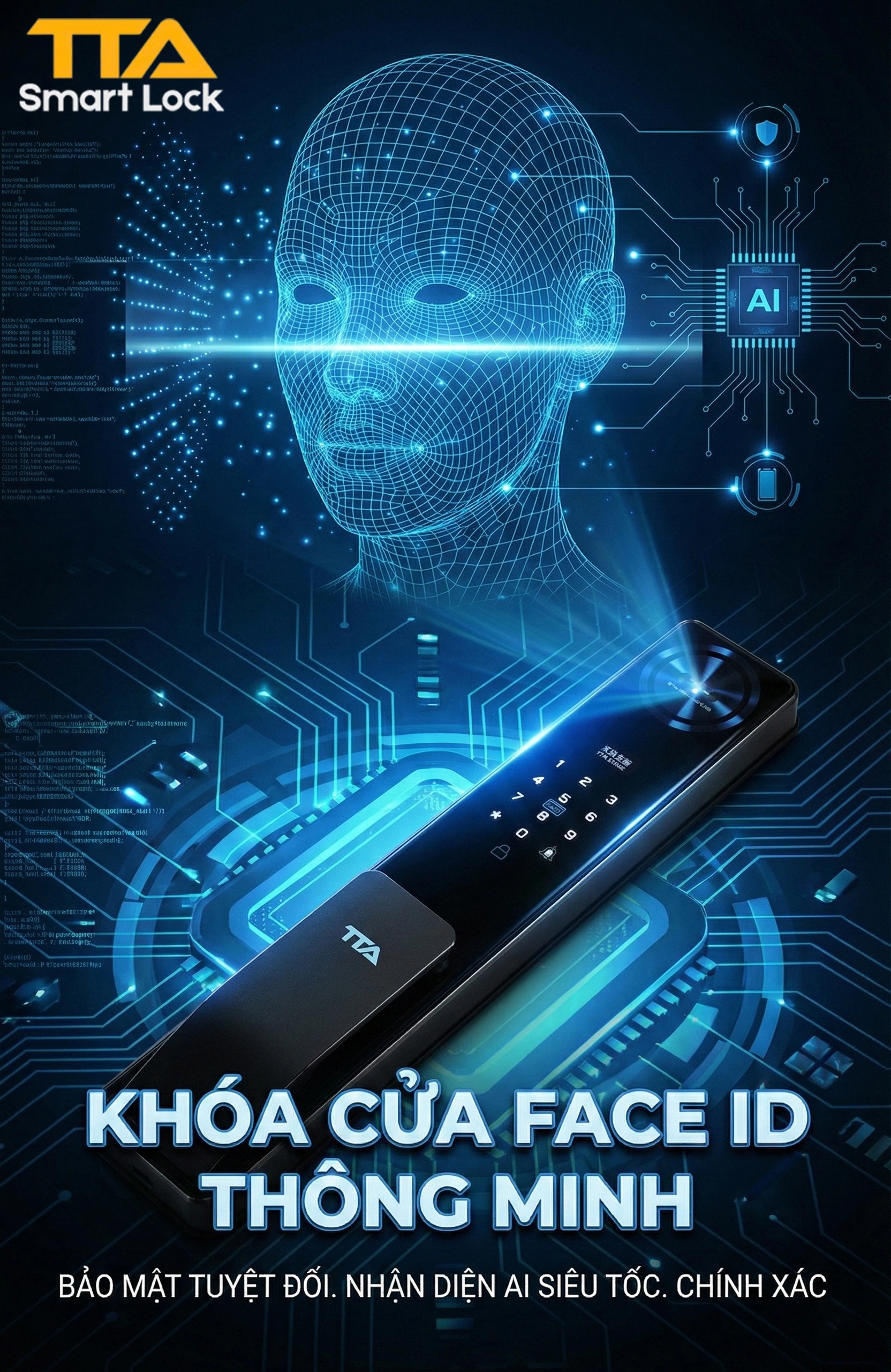 Khóa vân tay hãng nào tốt? Top 5 mẫu khóa vân tay bán chạy nhất tại TTA